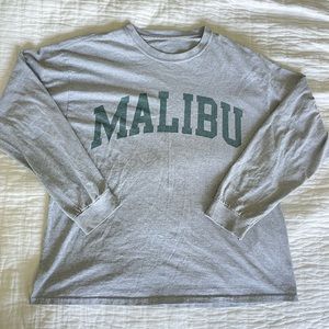 Brandy Melville “Malibu” graphic long sleeve